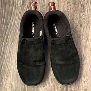 Merrell jungle moc black suede kids US1M